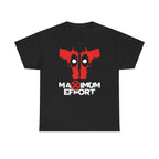 Deadpool "Maximum Effort" Gun Eyes Unisex Graphic Tee