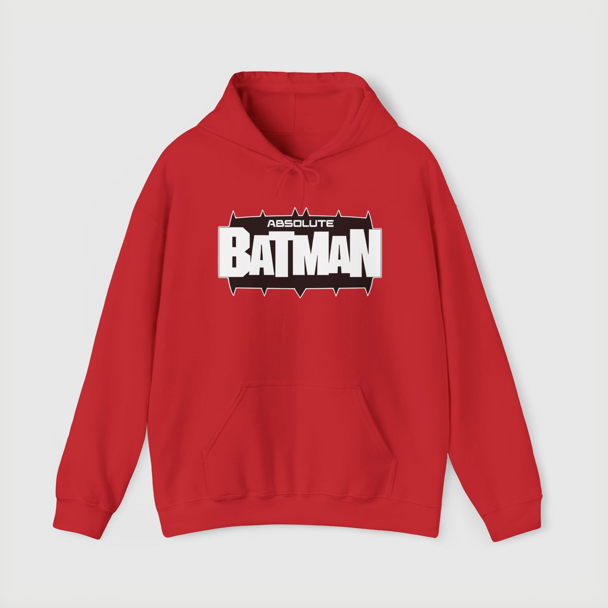 Absolute Batman Logo Unisex Hoodie – Gotham Knight Heavy Bat Graphic Hoodie