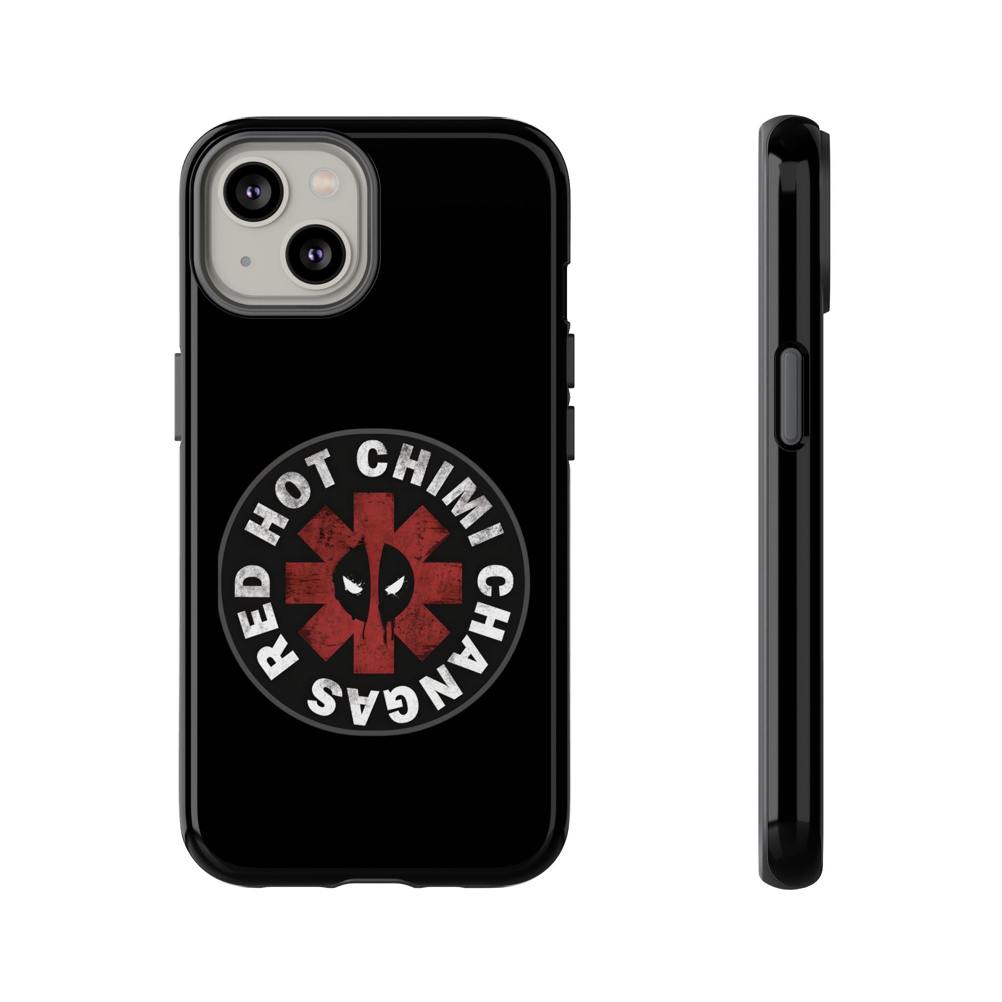Deadpool: Chimi Chagans Hard Case for iPhone 17, 17 Air, 17 Pro Max, 16, 15, 14