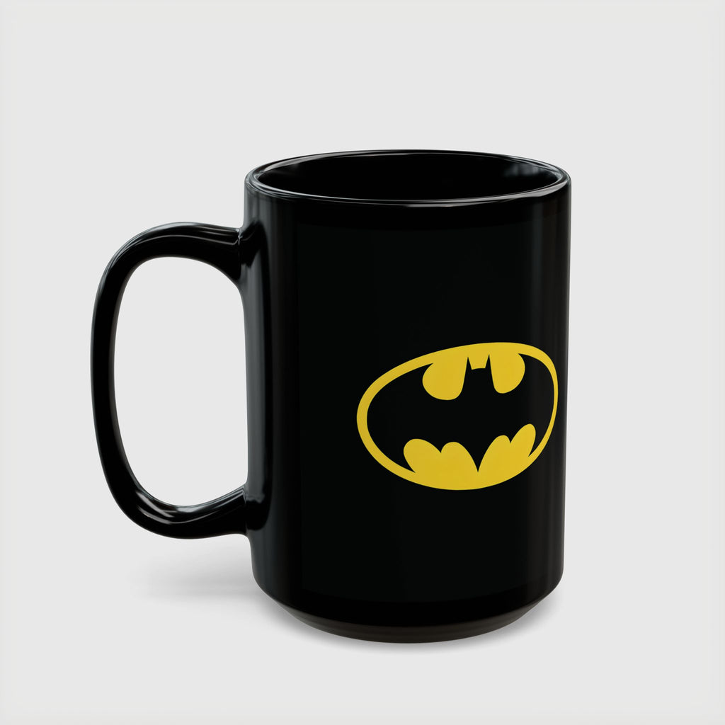 Batman Black Mug - Perfect for Superhero Fans - Drkheroz