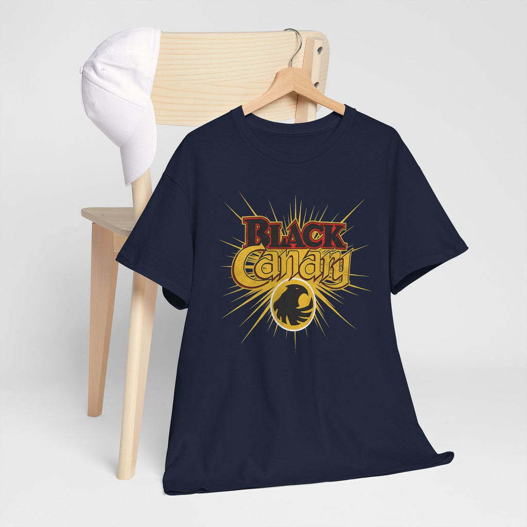 Black Canary Logo T-Shirt — Dinah Lance Justice Society of America Tee