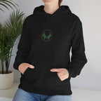 Doctor Doom Avengers Hoodie — Villain Portrait & Back Text Graphic