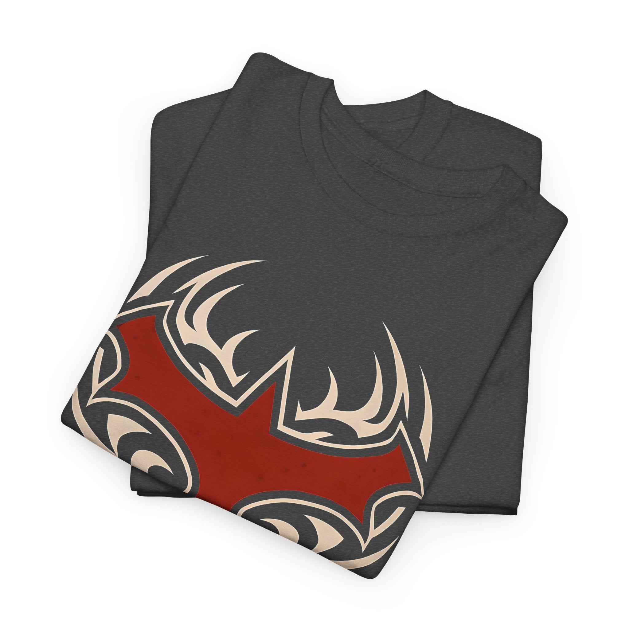 Tribal Batman Red Bat-Symbol Unisex Graphic T-Shirt