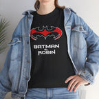 Batman & Robin 1997 Red Bat Emblem T‑Shirt - Batfamily shirt - George Clooney 90s Batman movie shirt