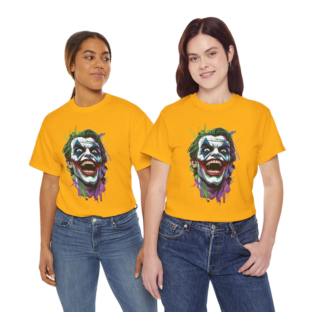 The Joker Streetwear Unisex Graphic Tee - Vintage DC Comics Joker Laugh T-Shirt