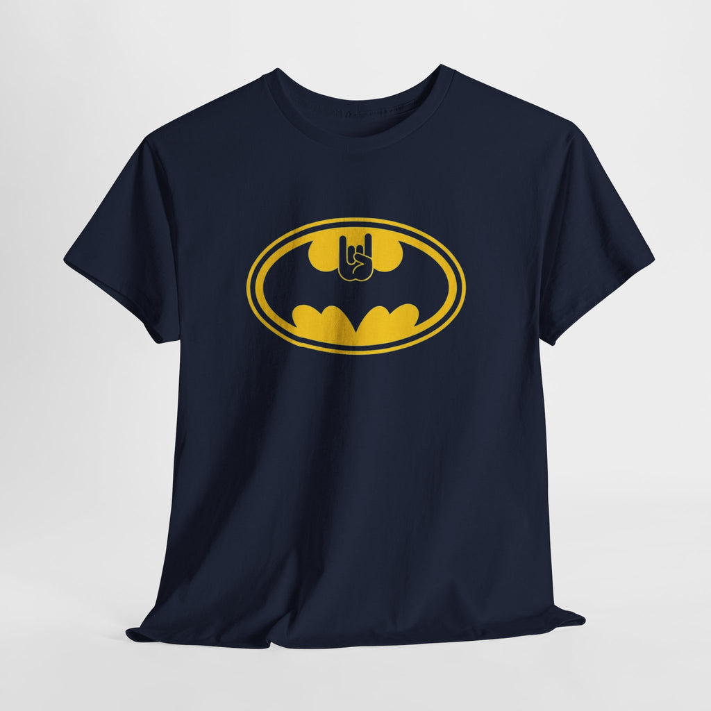 Batman Classic Rock And Roll Logo Unisex Premium T-Shirt