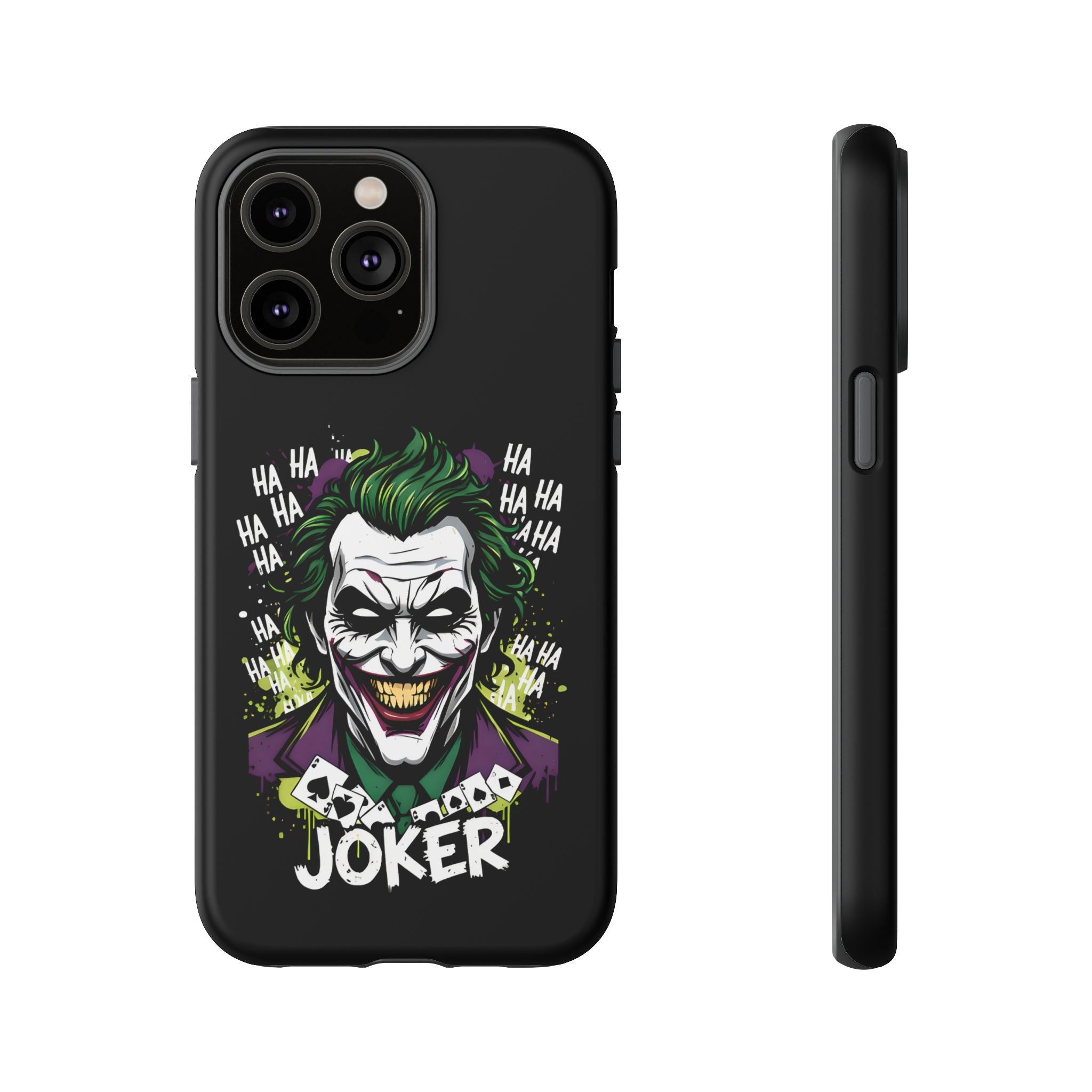 Joker "Bad Joke" DC Villain Hard Case for iPhone 17, 17 Air, 17 Pro Max, 16, 15, 14