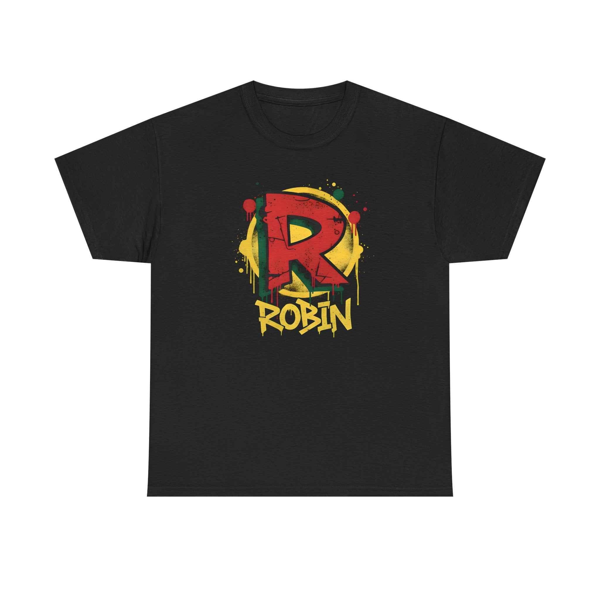 Robin Boy Wonder Graffiti R Logo Unisex T-Shirt