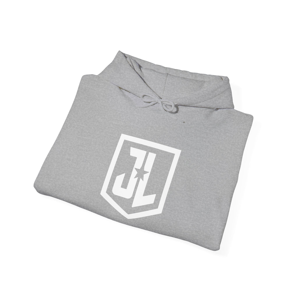 Justice League Shield Logo Hoodie — Minimalist DC Justice League 2017 Sweatshirt