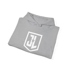 Justice League Shield Logo Hoodie — Minimalist DC Justice League 2017 Sweatshirt