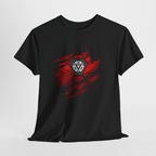 Iron Man Reactor Ripped Chest Graphic Tee — Toni Stark 2026 Tee