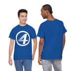 Fantastic Four Retro Logo T-Shirt — Minimalist Vintage Superhero Tee
