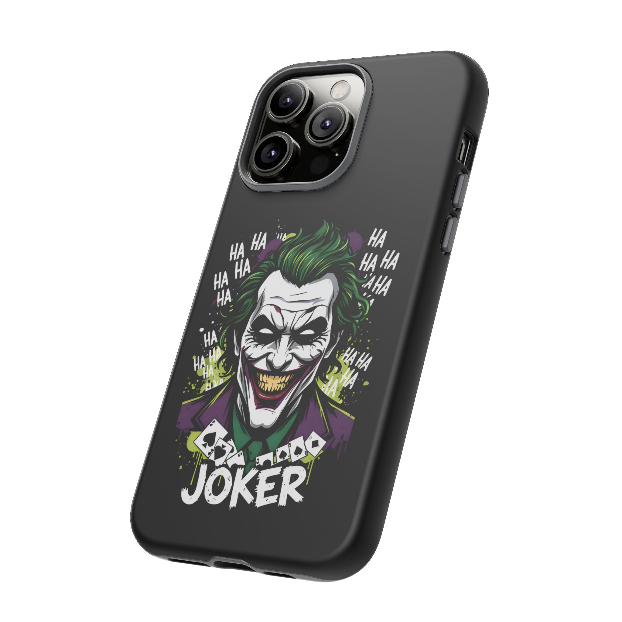 Joker "Bad Joke" DC Villain Hard Case for iPhone 17, 17 Air, 17 Pro Max, 16, 15, 14
