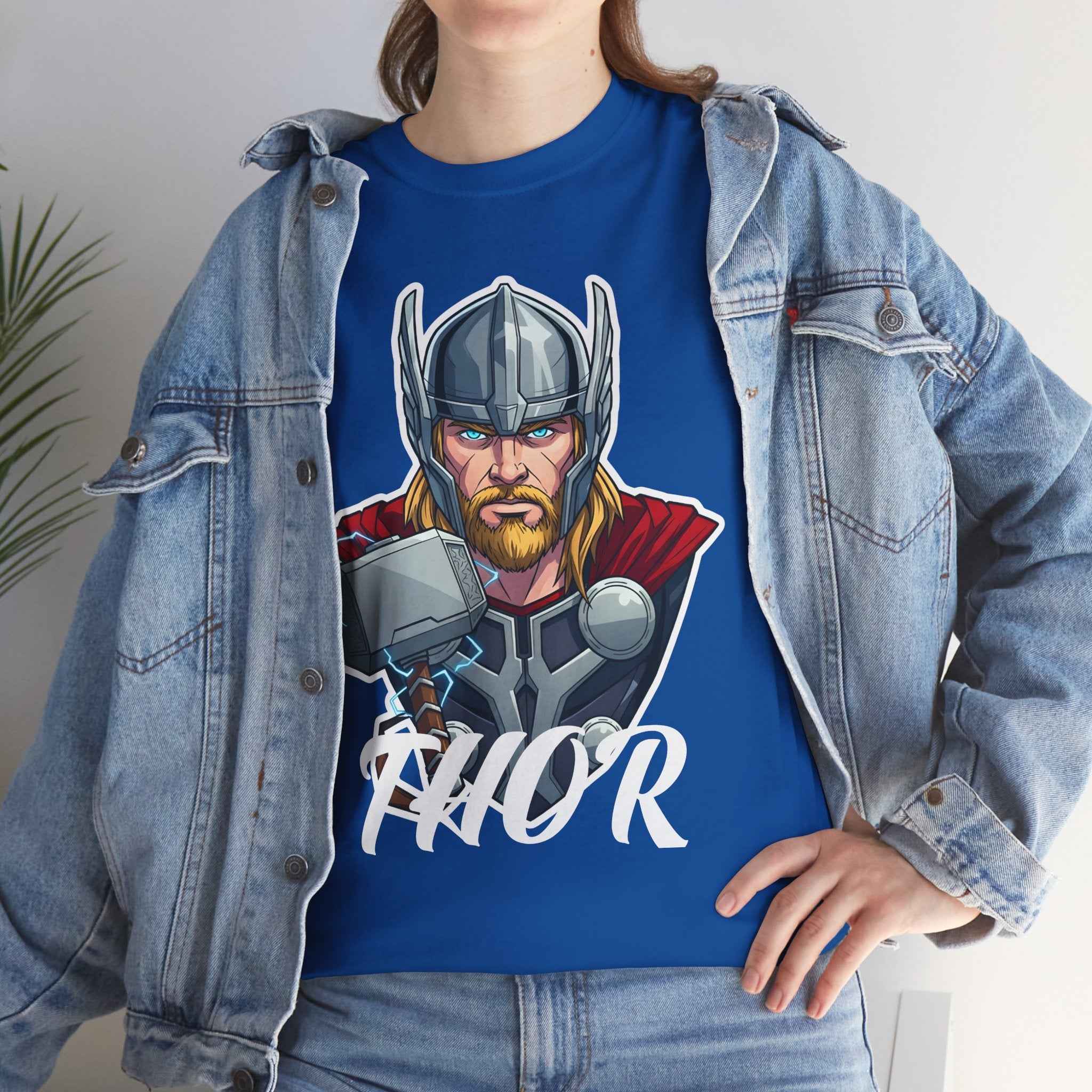 Thor The God of Thunder Classic Portrait Unisex T-Shirt
