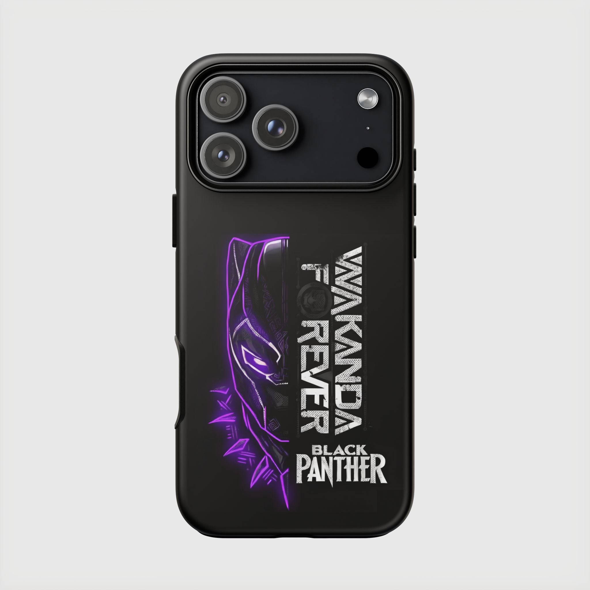 Wakanda Forever Phone Case — Vibranium-Style Protective iPhone Case