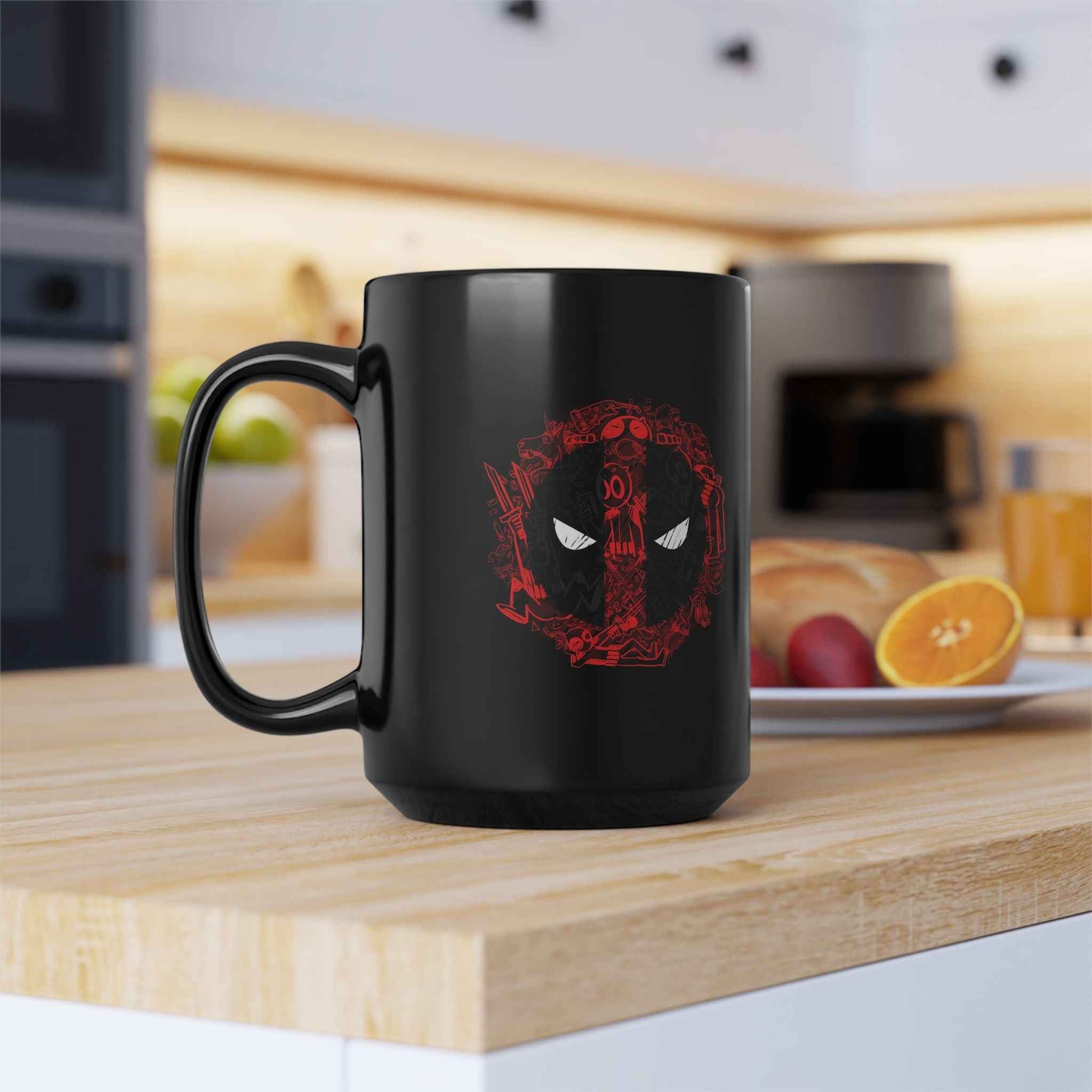Wade Wilson Deadpool Symbol Ceramic Mug