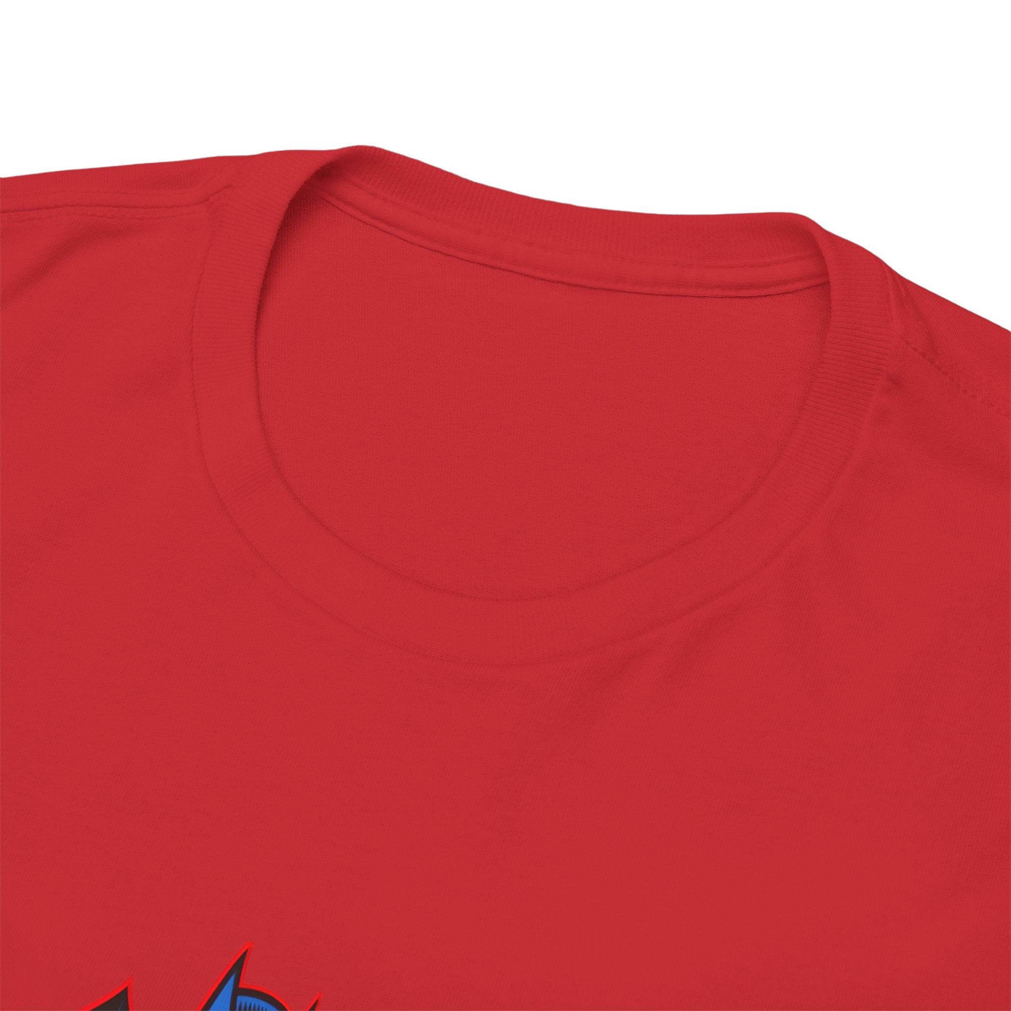 Batman  DC Comics inspired Logo T‑Shirt — Retro Yellow & Red Batman Emblem Tee