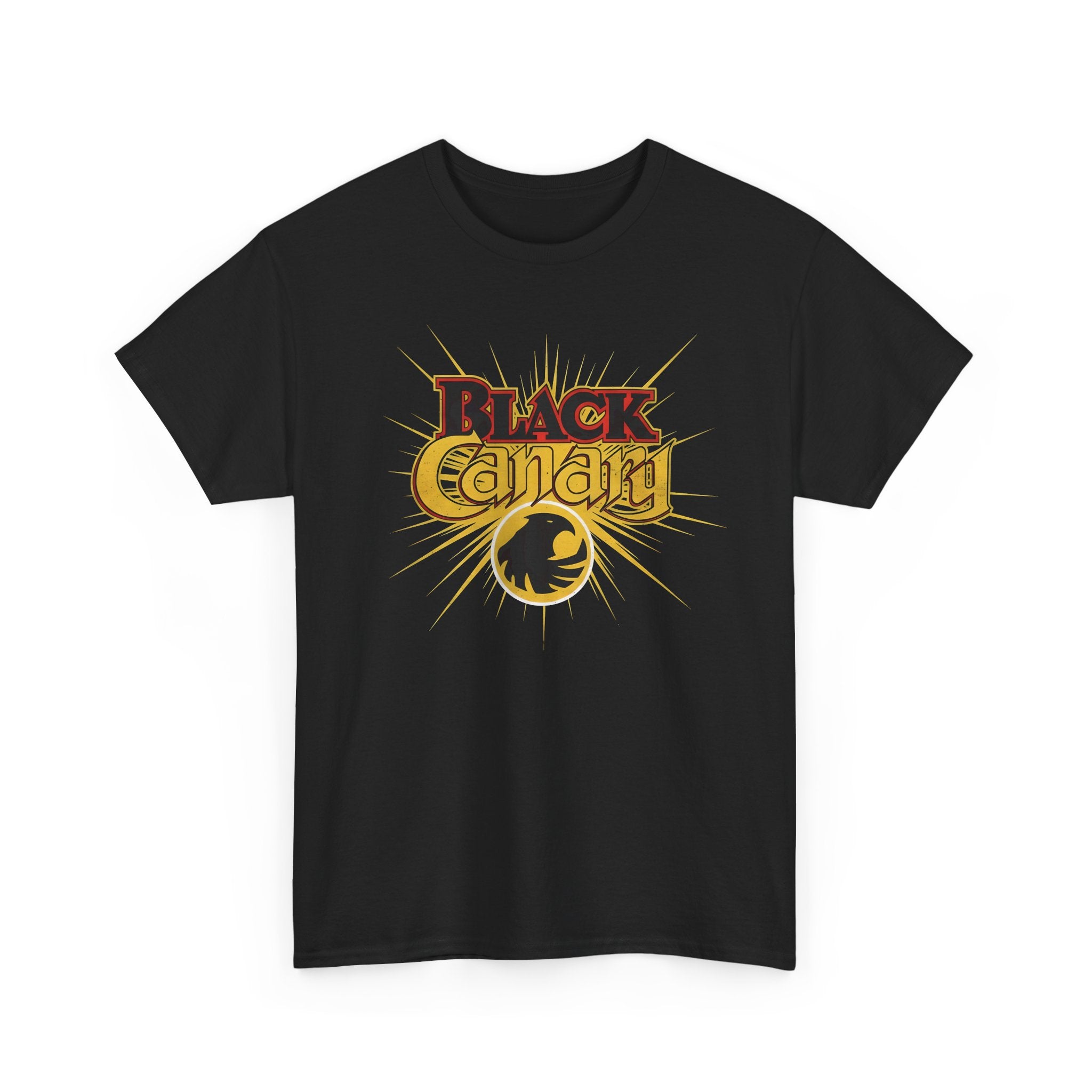 Black Canary Logo T-Shirt — Dinah Lance Justice Society of America Tee