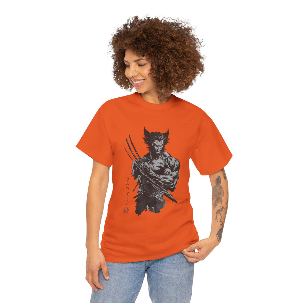 Wolverine Samurai T-Shirt – Marvel Inspired Japanese Style Unisex Tee