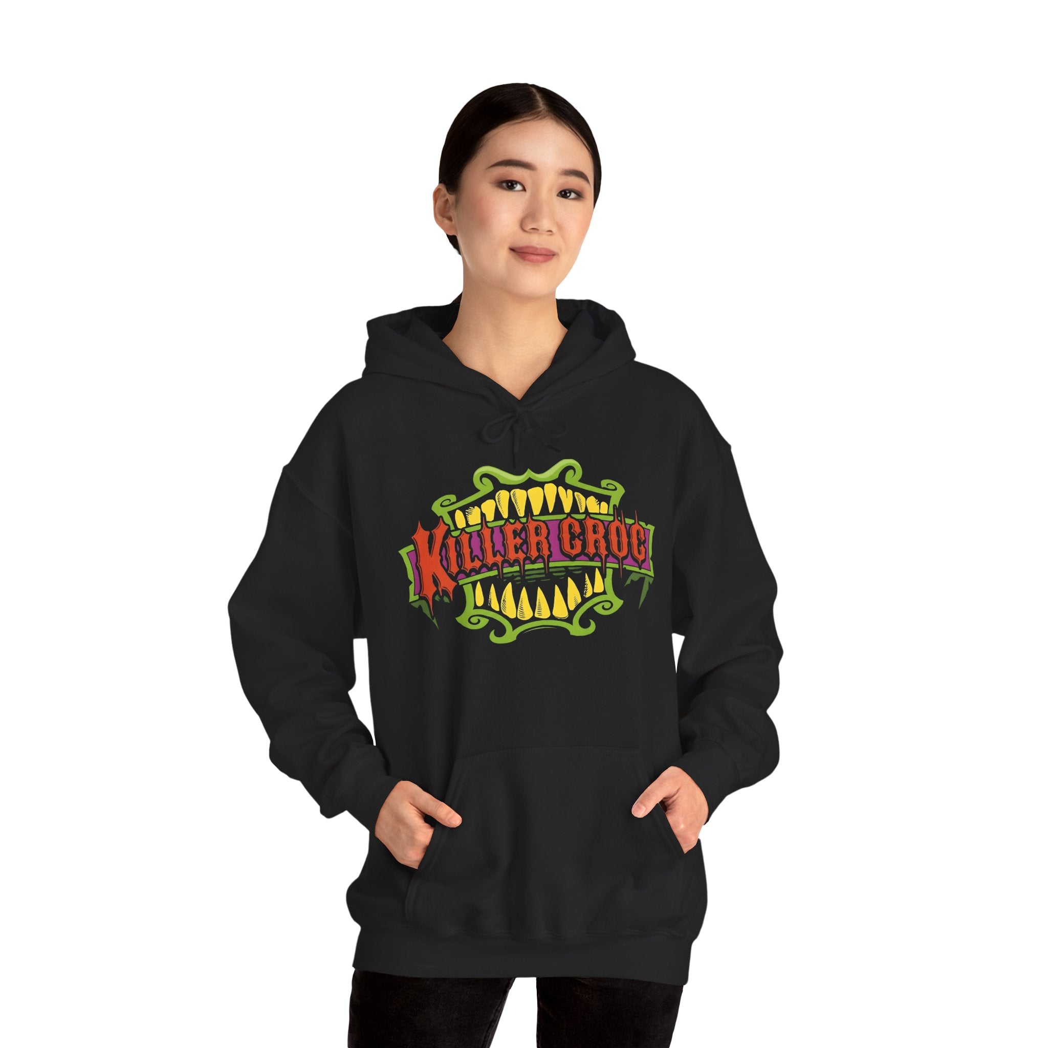 Monster of the Slums: Killer Croc Unleashed graphic Unisex Hoodie