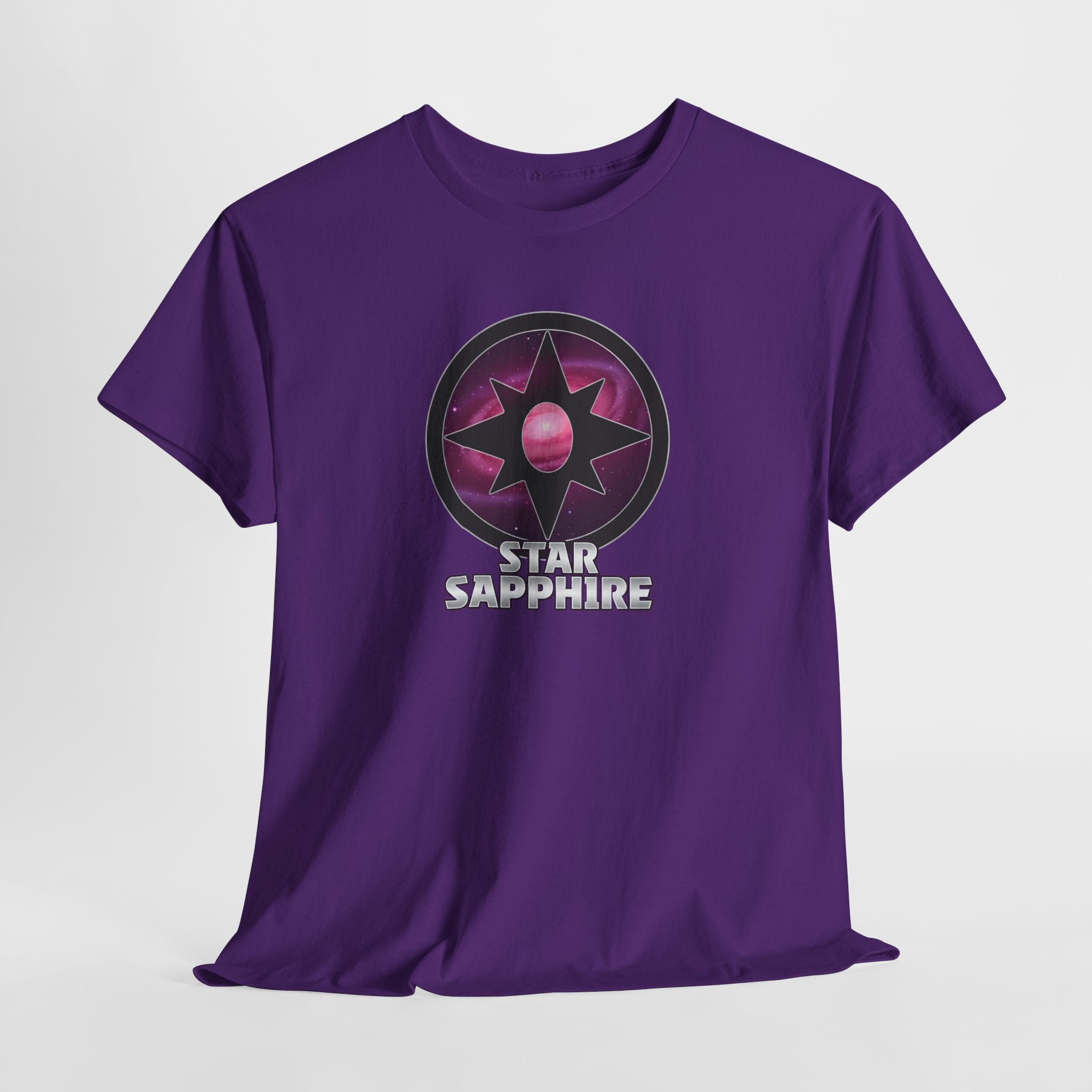 Teen Titans Star Graphic Tee — DC Star Sapphire Gem Logo T-Shirt