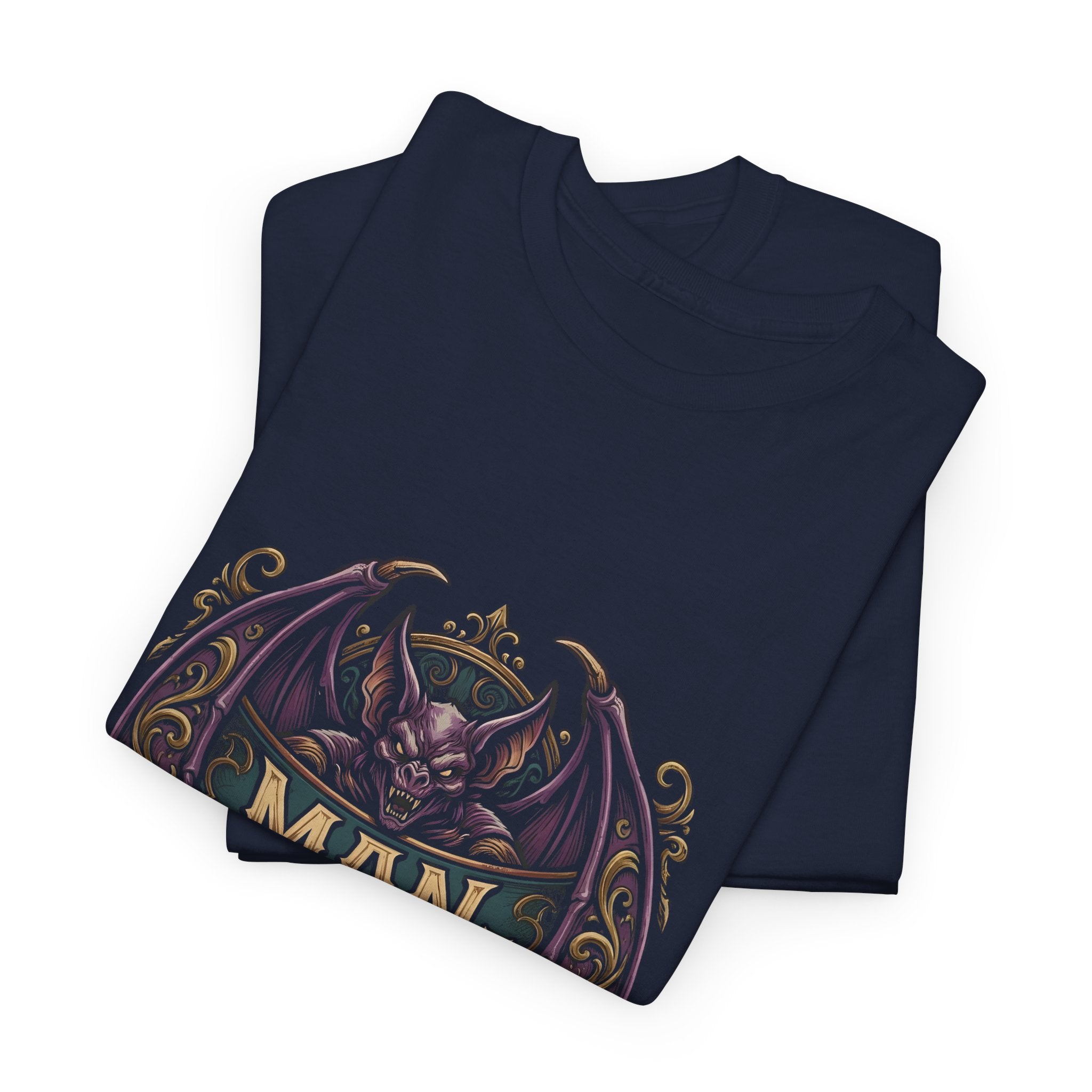 Gotham After Midnight: Man-Bat Baroque Unisex Cotton Tee