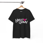 Harley Quinn Skull Heart Shirt – DC Comics Villain Graphic Tee