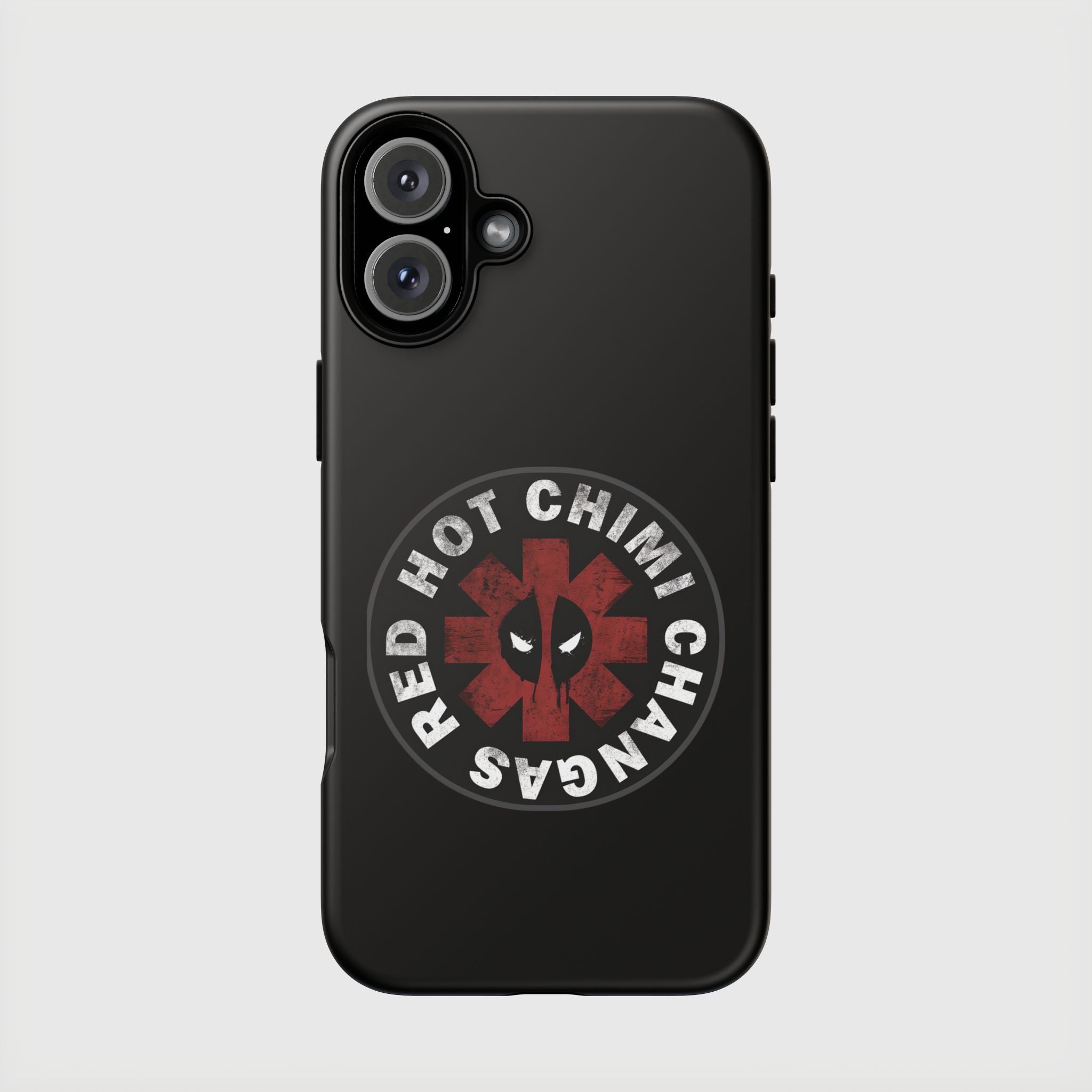 Deadpool: Chimi Chagans Hard Case for iPhone 17, 17 Air, 17 Pro Max, 16, 15, 14