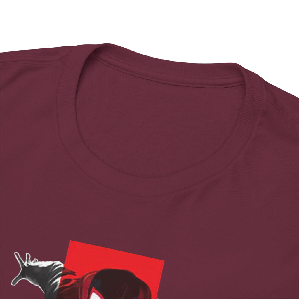 Marvel Miles Morales Spider-Man T-Shirt – Red Vertical Stripe Design | Premium Superhero Tee for Fans