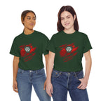 Iron Man Reactor Ripped Chest Graphic Tee — Toni Stark 2026 Tee