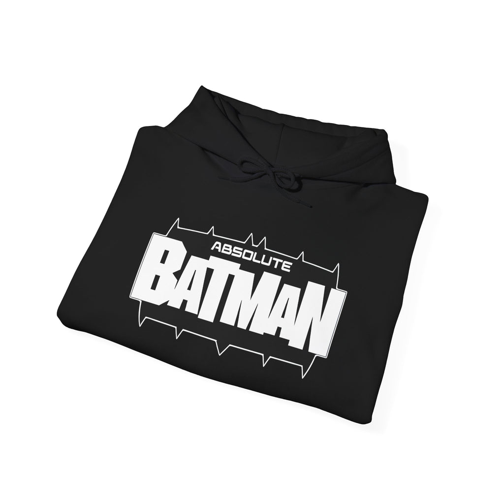 Absolute Batman Logo Unisex Hoodie – Gotham Knight Heavy Bat Graphic Hoodie