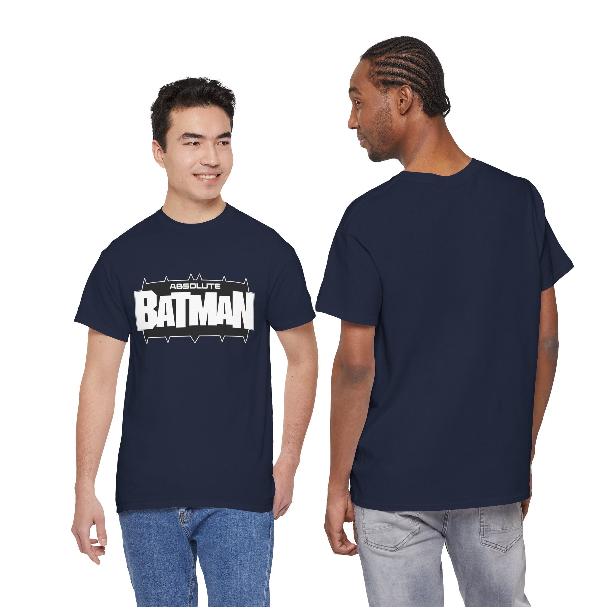 Absolute Batman Logo Unisex T-Shirt – DC Absolute Universe Gotham Knight Heavy Bat Graphic Tee