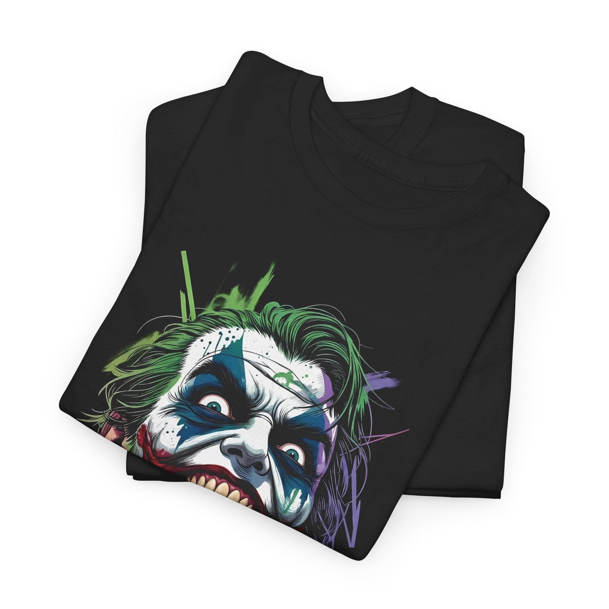The Joker Streetwear Unisex Graphic Tee - Vintage DC Comics Joker Laugh T-Shirt