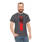 Marvel Miles Morales Spider-Man T-Shirt – Red Vertical Stripe Design | Premium Superhero Tee for Fans
