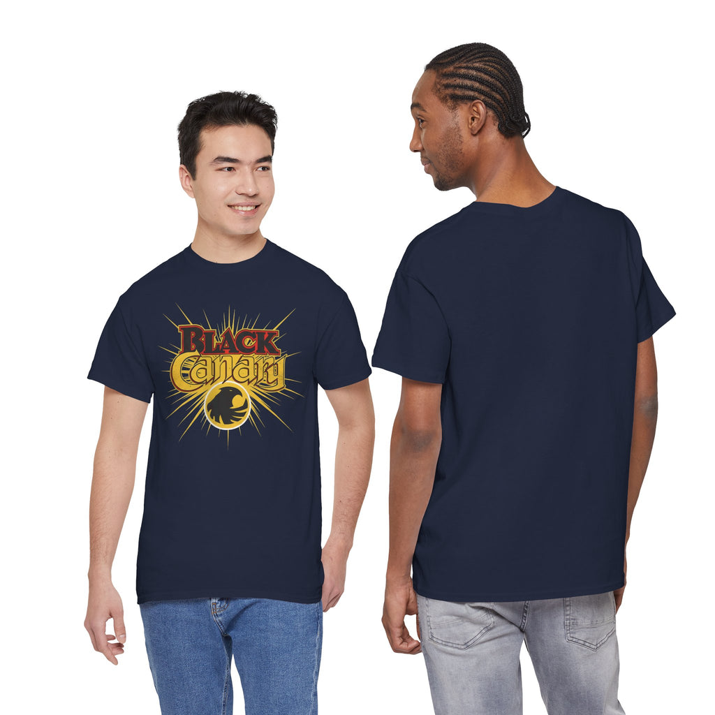 Black Canary Logo T-Shirt — Dinah Lance Justice Society of America Tee