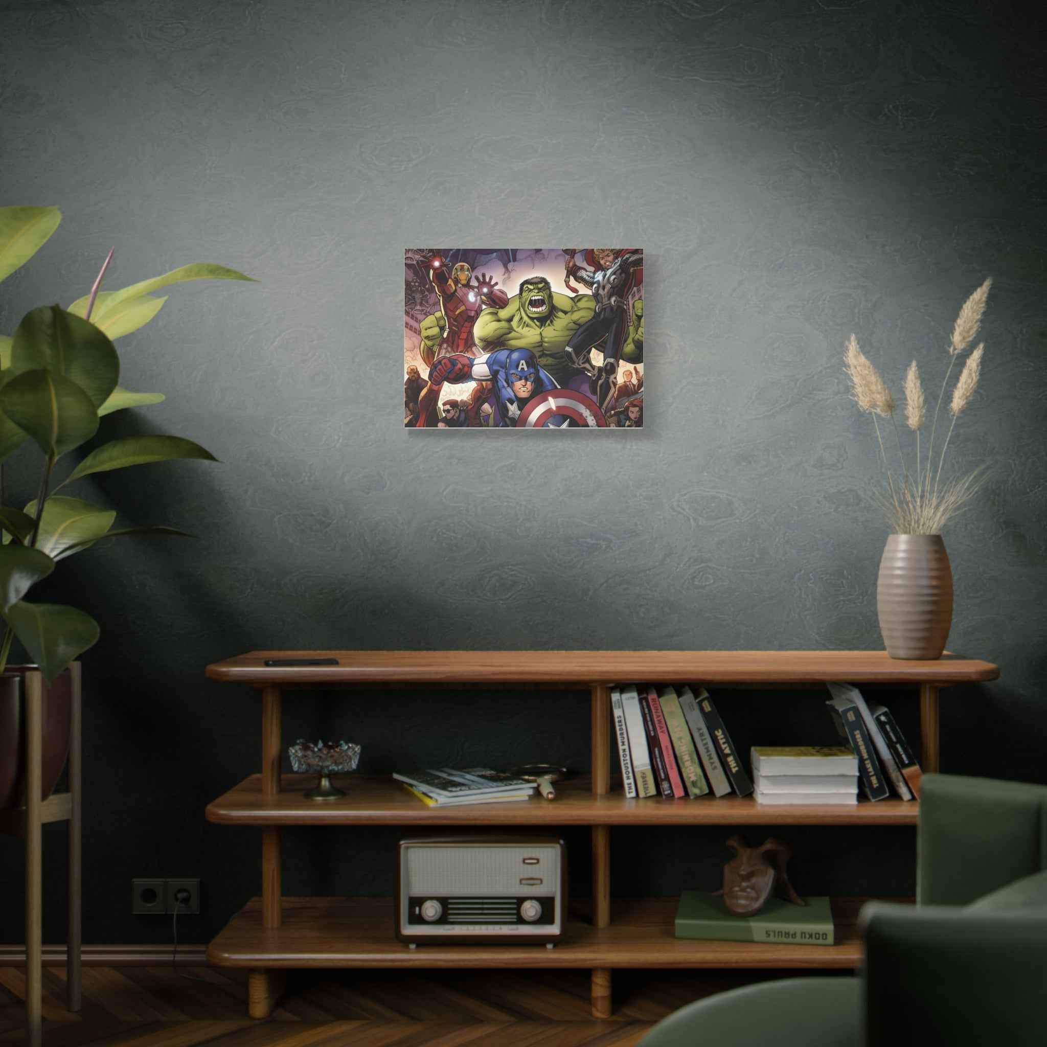 Superhero Canvas Art - Avengers Wall Decor