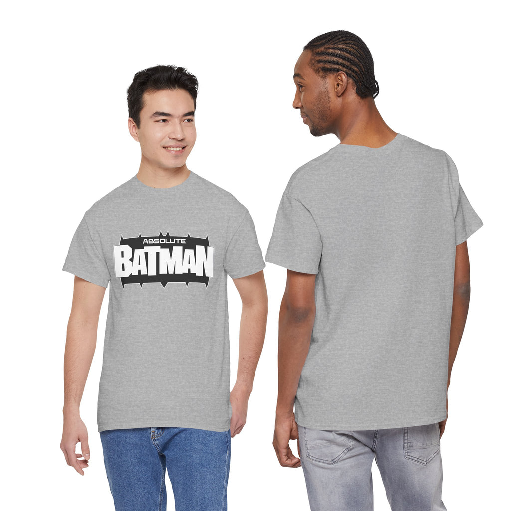 Absolute Batman Logo Unisex T-Shirt – DC Absolute Universe Gotham Knight Heavy Bat Graphic Tee
