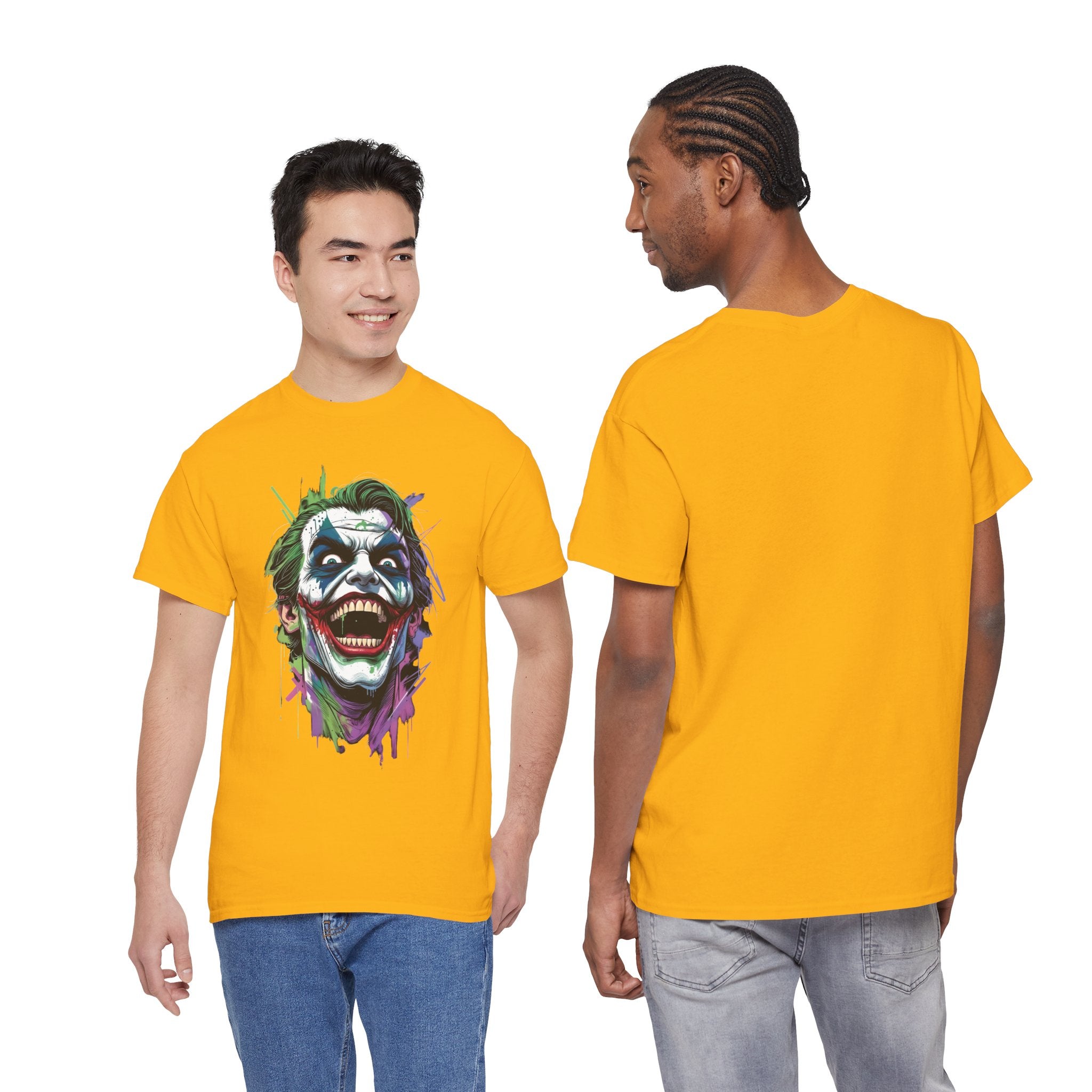 The Joker Streetwear Unisex Graphic Tee - Vintage DC Comics Joker Laugh T-Shirt
