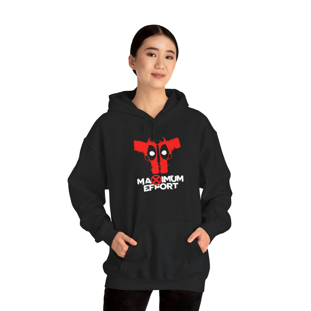Deadpool "Maximum Effort" Hoodie — Marvel-Inspired Graphic Pullover
