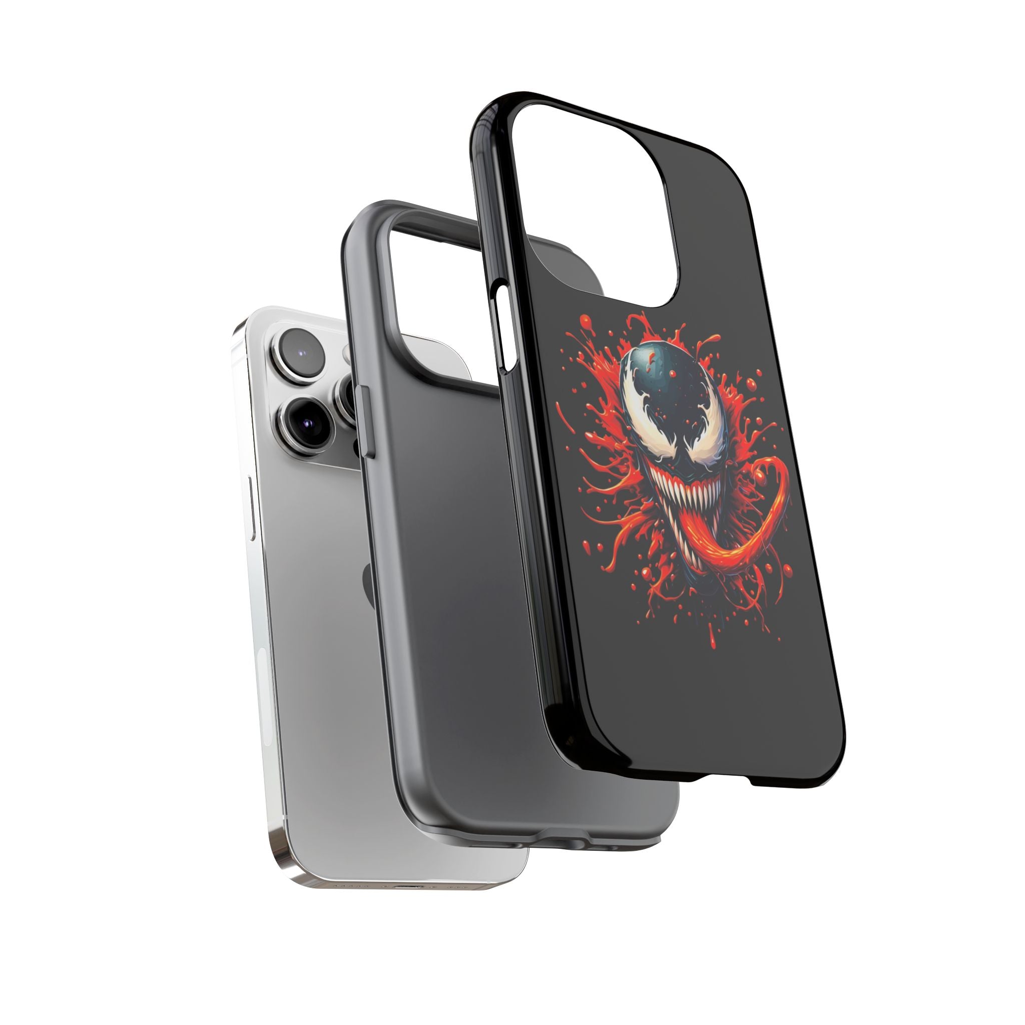 Venom vs Carnage "Symbiote Strike" Hard Case for iPhone 17, 17 Air, 17 Pro Max, 16, 15, 14