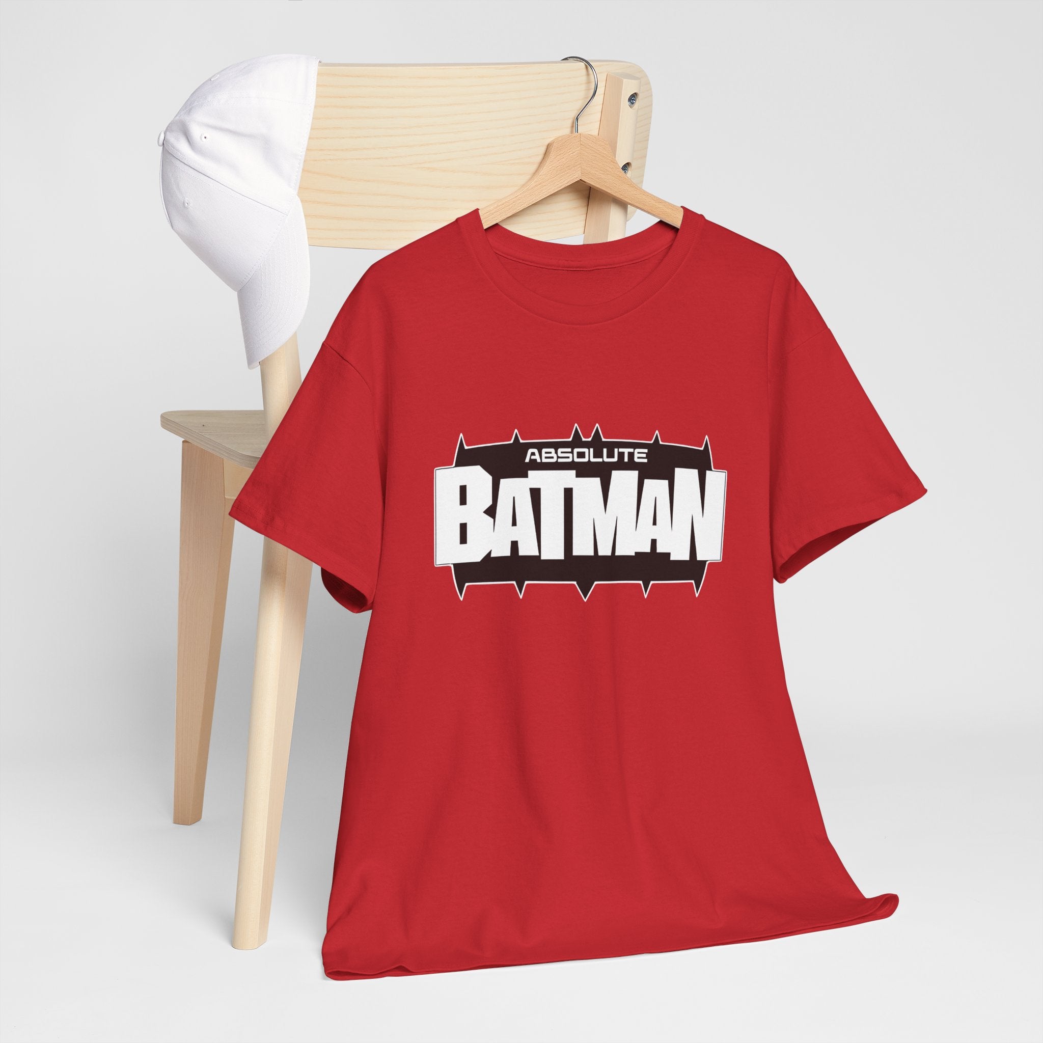 Absolute Batman Logo Unisex T-Shirt – DC Absolute Universe Gotham Knight Heavy Bat Graphic Tee