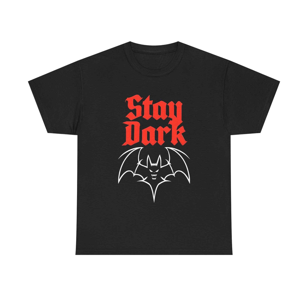 Stay in the Dark Unisex Graphic Tee, Stay Moody Tee, Graphic T-Shirt, Grunge Tee, Dark Vibes Shirt, Depressed Tee, Moody Clothing, Emo Tee,