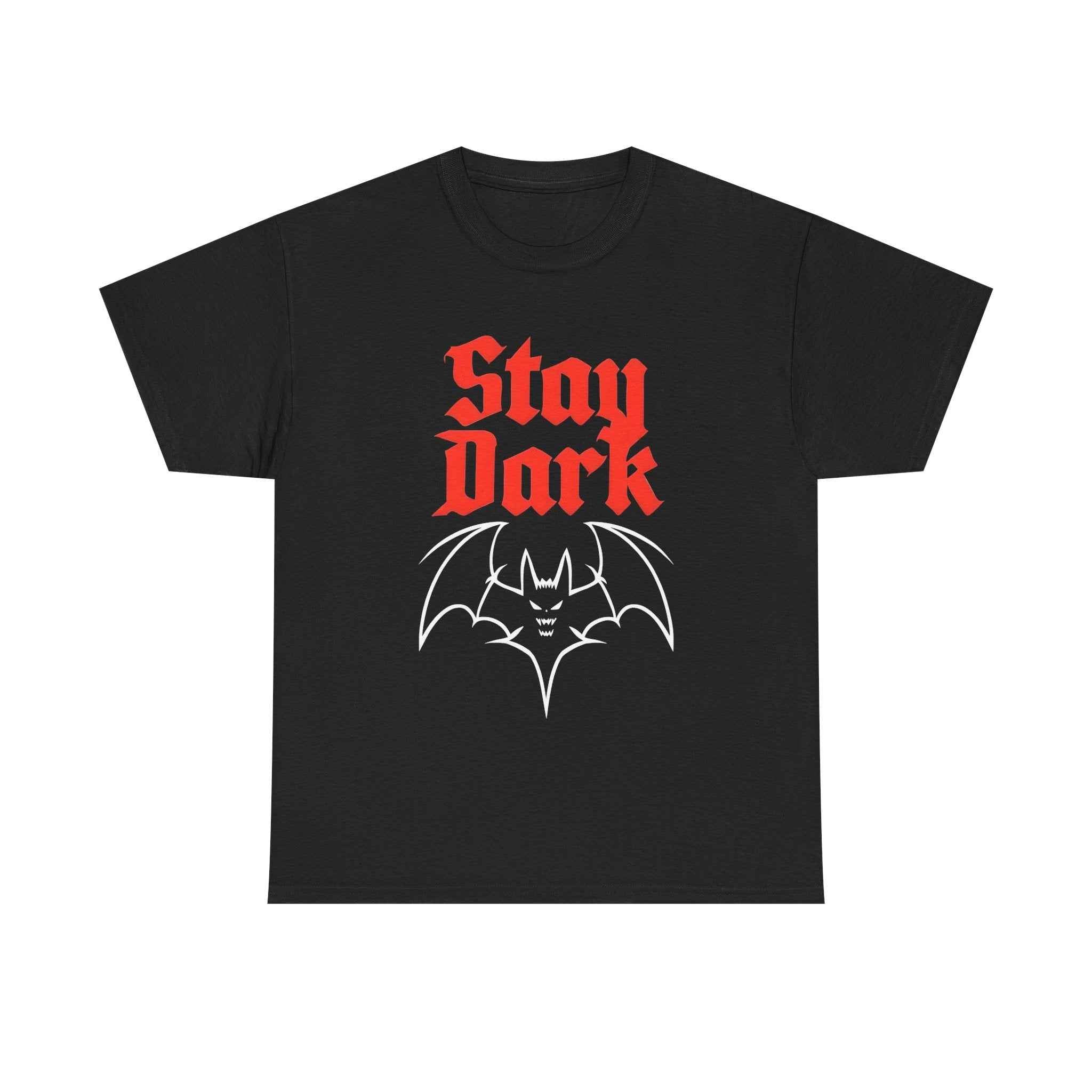 Stay in the Dark Unisex Graphic Tee, Stay Moody Tee, Graphic T-Shirt, Grunge Tee, Dark Vibes Shirt, Depressed Tee, Moody Clothing, Emo Tee,