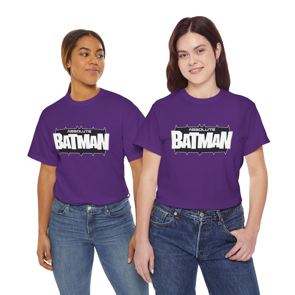 Absolute Batman Logo Unisex T-Shirt – DC Absolute Universe Gotham Knight Heavy Bat Graphic Tee