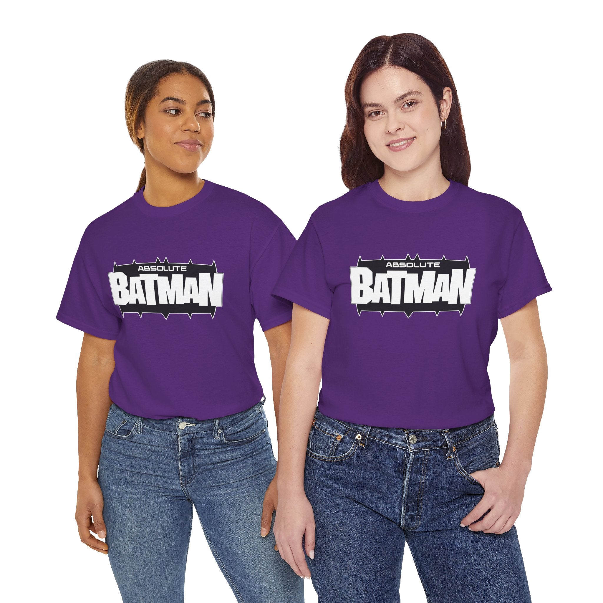 Absolute Batman Logo Unisex T-Shirt – DC Absolute Universe Gotham Knight Heavy Bat Graphic Tee