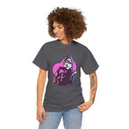 Catwoman Neon Heart Retro Comic T-Shirt — Catwoman Anti-Hero Tee