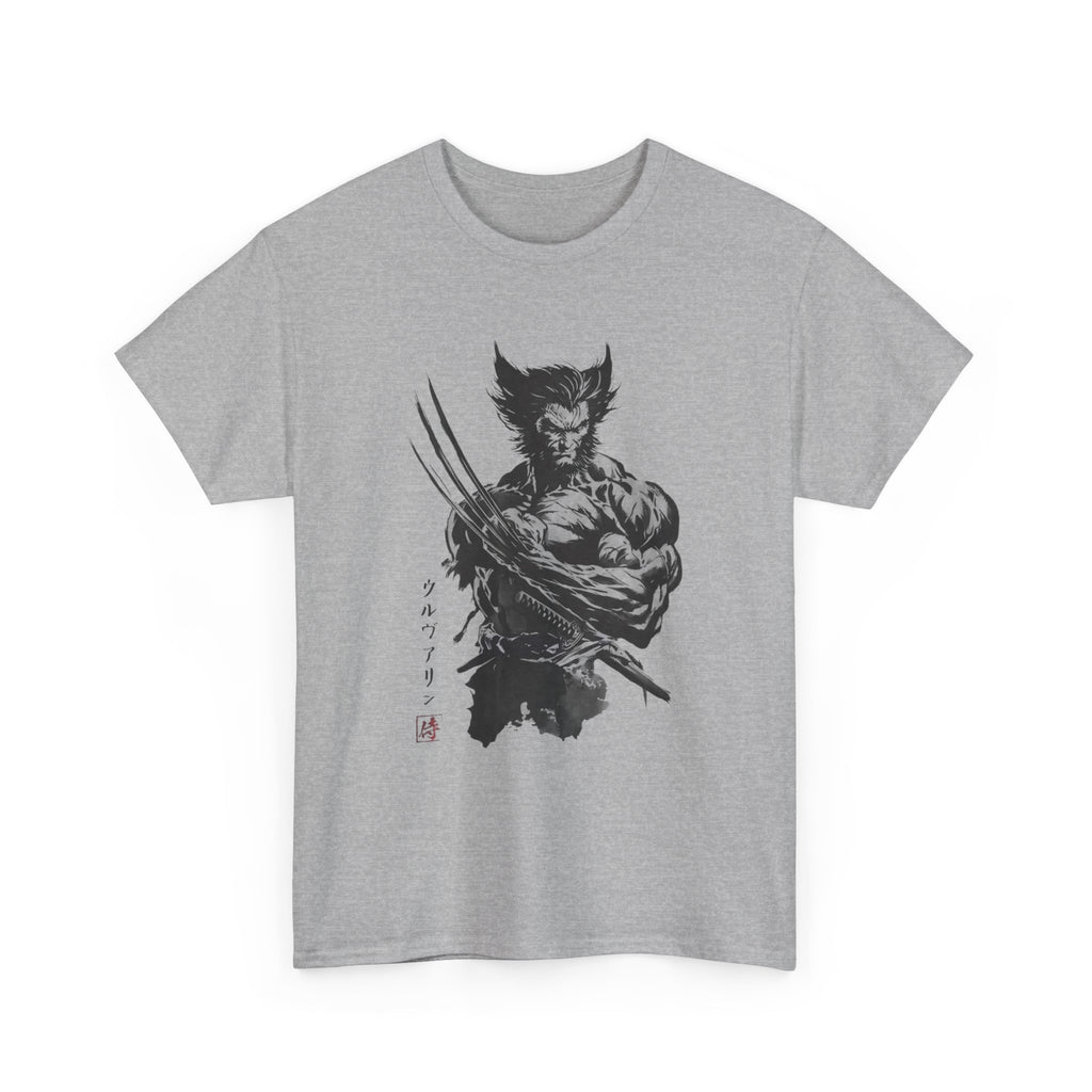 Wolverine Samurai T-Shirt – Marvel Inspired Japanese Style Unisex Tee