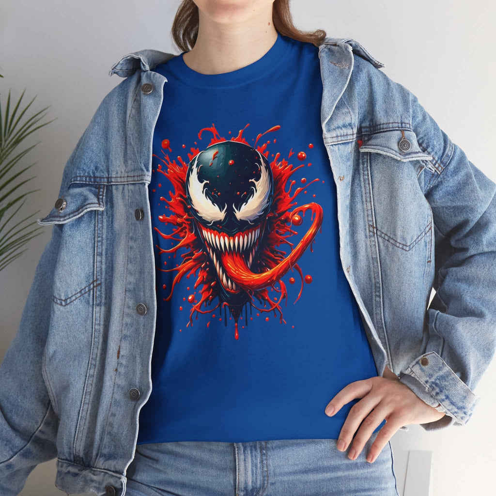 Venom Strike Blood Burst Symbiote Unisex Graphic T-Shirt
