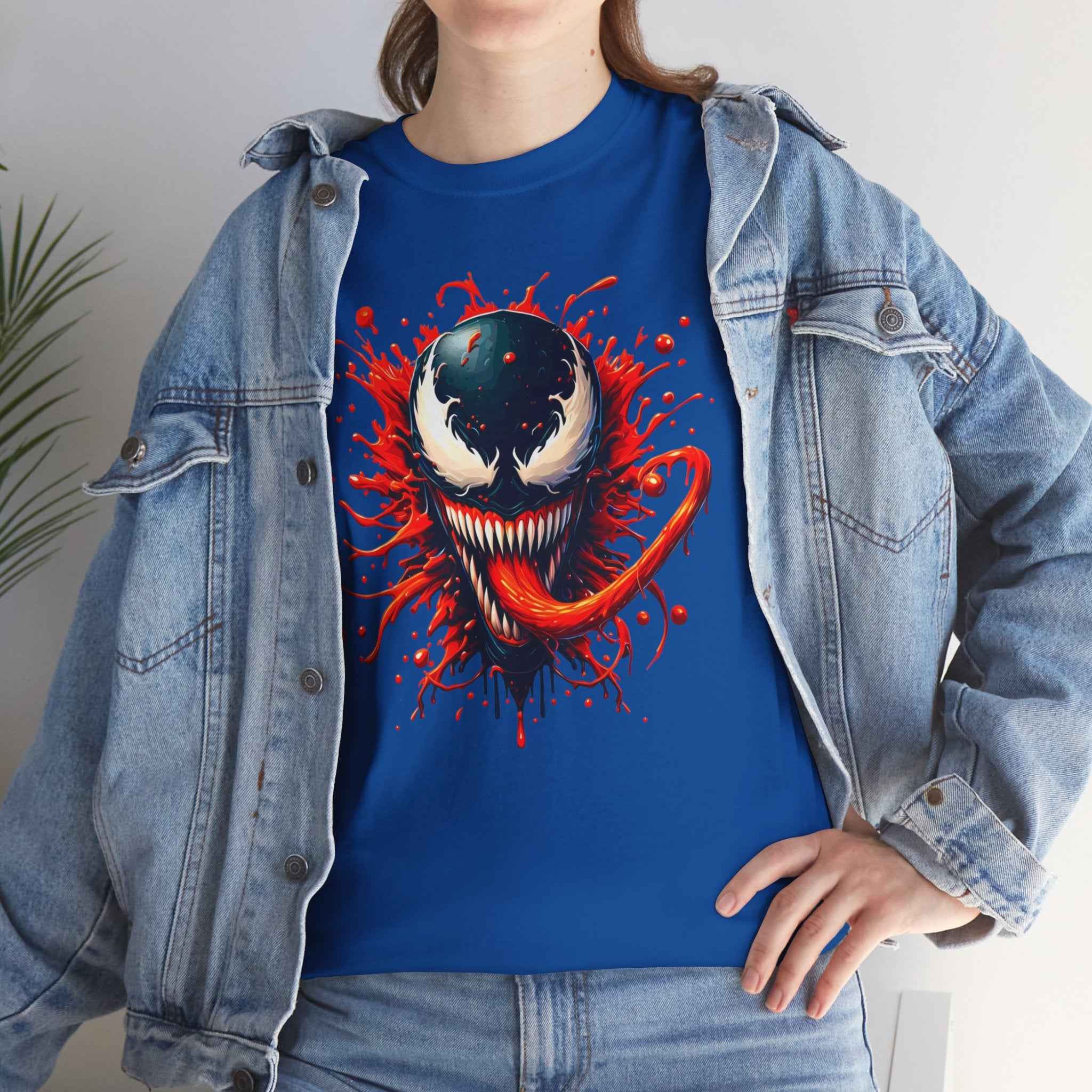 Venom Strike Blood Burst Symbiote Unisex Graphic T-Shirt