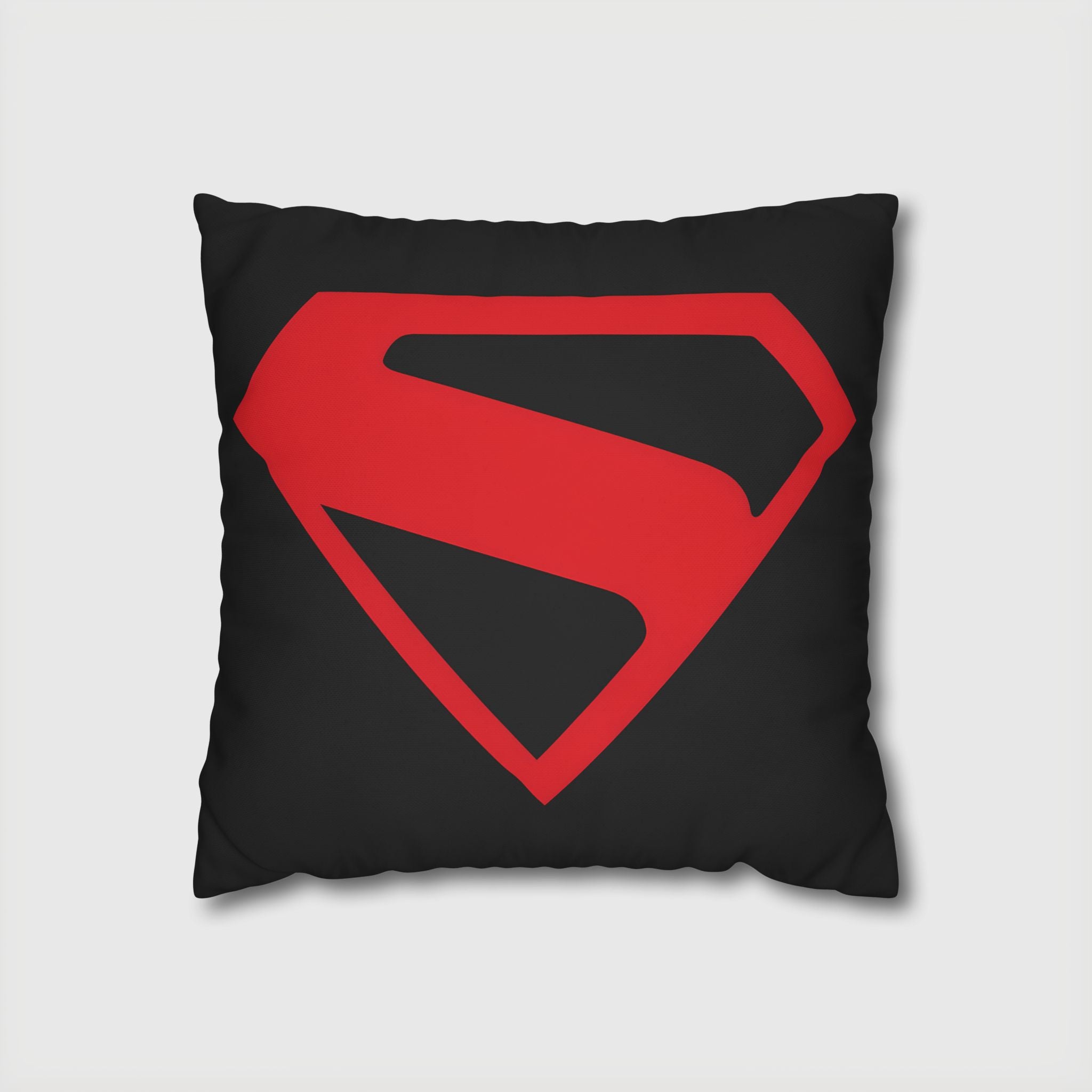 Superman 2025 Square Throw Pillowcase — Superhero Home Decor